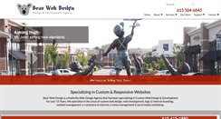 Desktop Screenshot of bearwebdesign.com